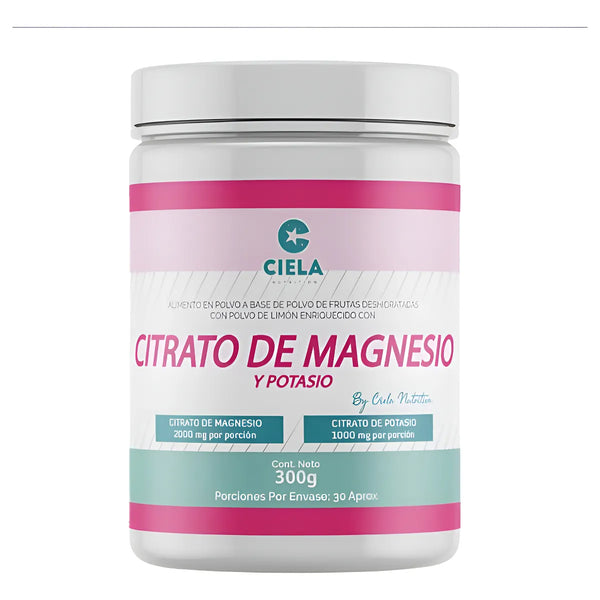 Citrato De Magnesio Y Potasio Limón - Imagen 1