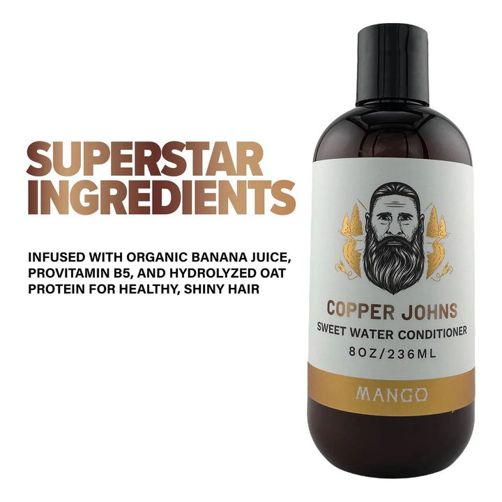 Acondicionador Para Barba Copper Johns Sweetwater Nutre Cabe - Imagen 3