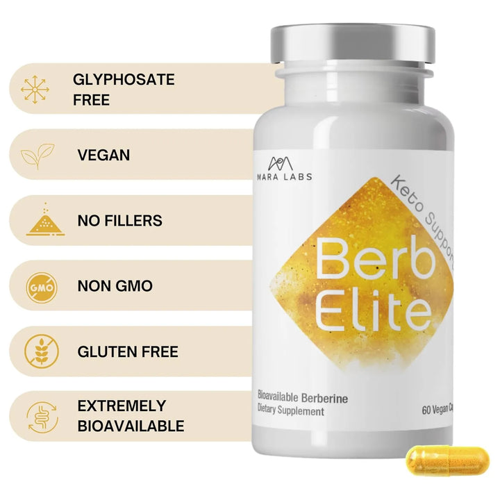 Berberina Hcl 350 Mg Con Complejo De Semillas De Brócoli Par - Imagen 4
