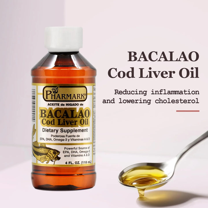 Aceite De Hígado De Bacalao 240 Ml Paquete Doble 2 Unidades - Imagen 2