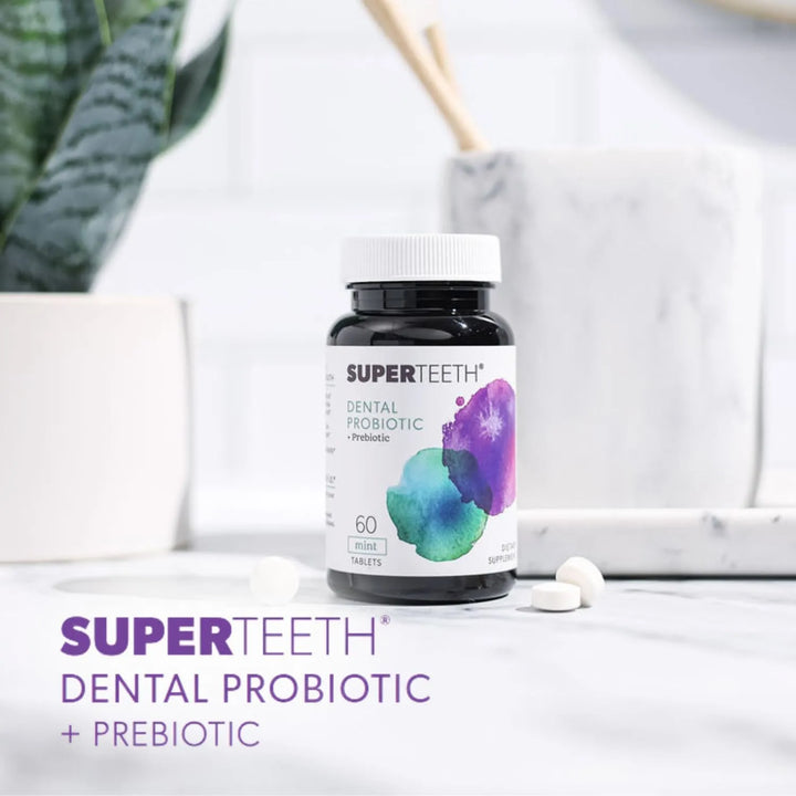 Probiótico Dental Masticable Menta Para Adultos Y Niños Ayud - Imagen 3