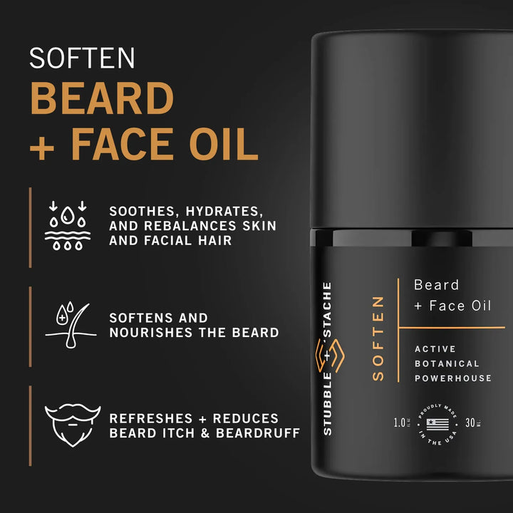 Aceite Hidratante Dual Para Barba Y Rostro Con Baobab Jojoba Fragancia - Imagen 2