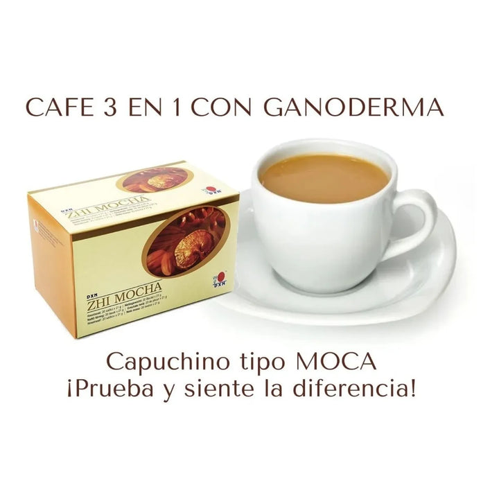 Ganocafé - Ganoderma Mocachino  Moca - Imagen 2