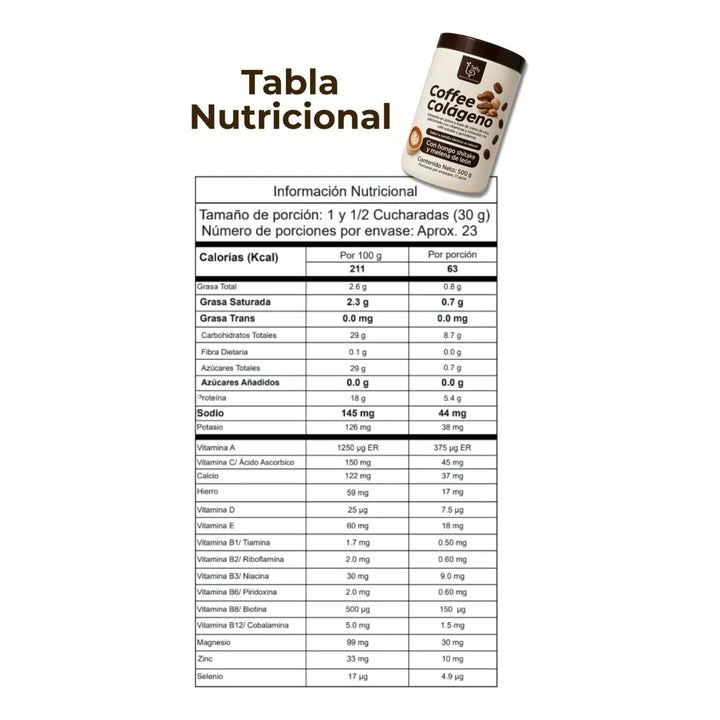 Coffee Colágeno Hidrolizado Vainilla - Imagen 6