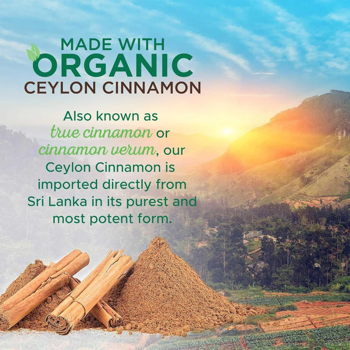 Cápsulas De Canela Orgánica 1800 Mg Pura De Ceilán Antioxida - Imagen 6