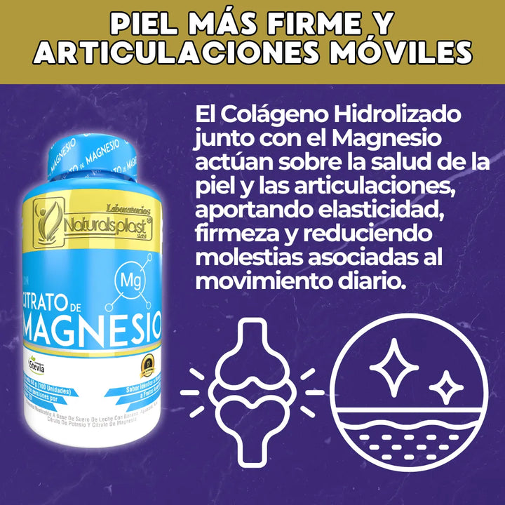 Citrato Magnesio Capsulas X100 Natural - Imagen 5