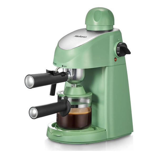 Máquina De Café Espresso Yabano 3.5 Bar Espumador Leche Verde Fácil Limpieza