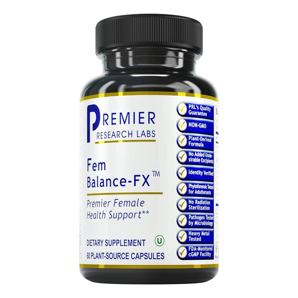 Balance Hormonal Femenino Con Fruta De Árbol Casto Y Cúrcuma 60 Cápsulas Vegano