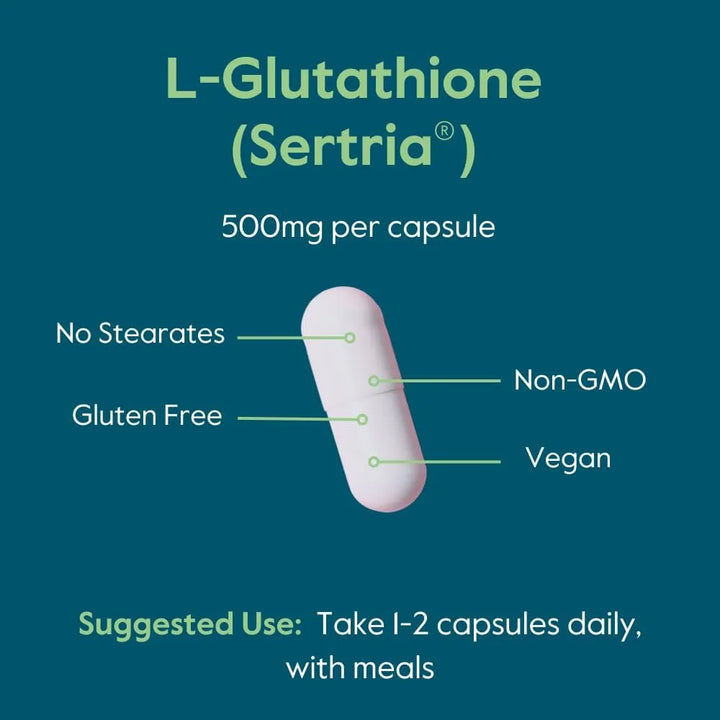 L-glutatión 500 Mg Setria 60 Cápsulas Vegetales Alta Calidad - Imagen 5