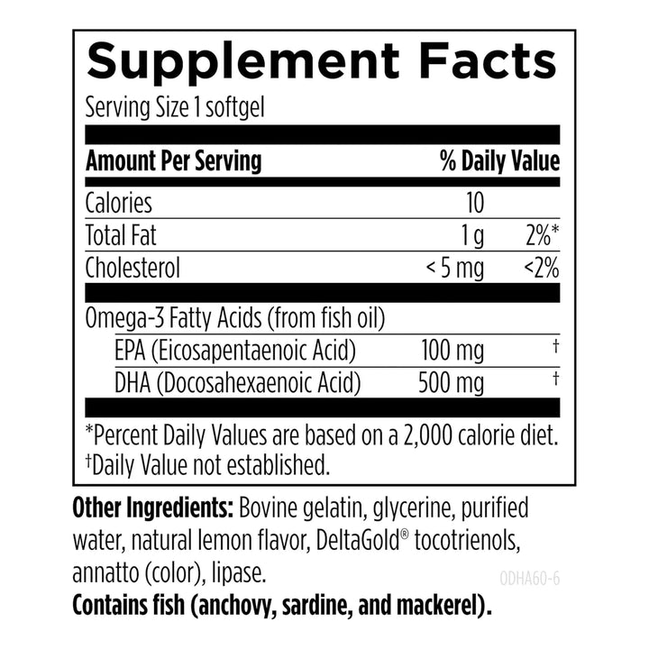 Aceite De Pescado Concentrado 500 Mg Dha Y 110 Mg Epa Sin Re - Imagen 4