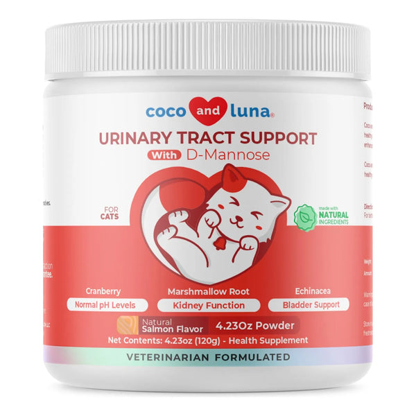 Arándano En Polvo Para Gatos Soporte Urinario Natural 4.23 Oz