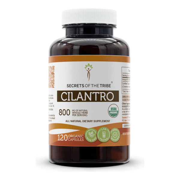 Capsulas Organicas De Cilantro 120 Unidades Alta Potencia Desintoxica Y Mejora Digestion