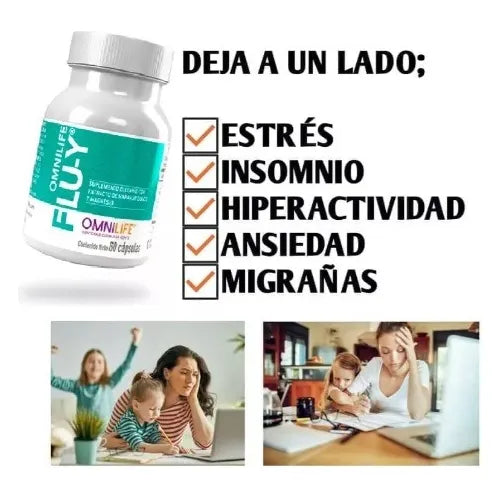 Fluy X60 Sueño Estrés Ansiedad Naranja - Imagen 3