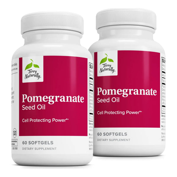 Aceite De Semilla De Granada 60 Cápsulas Blandas Suplemento Cardiovascular Omega5