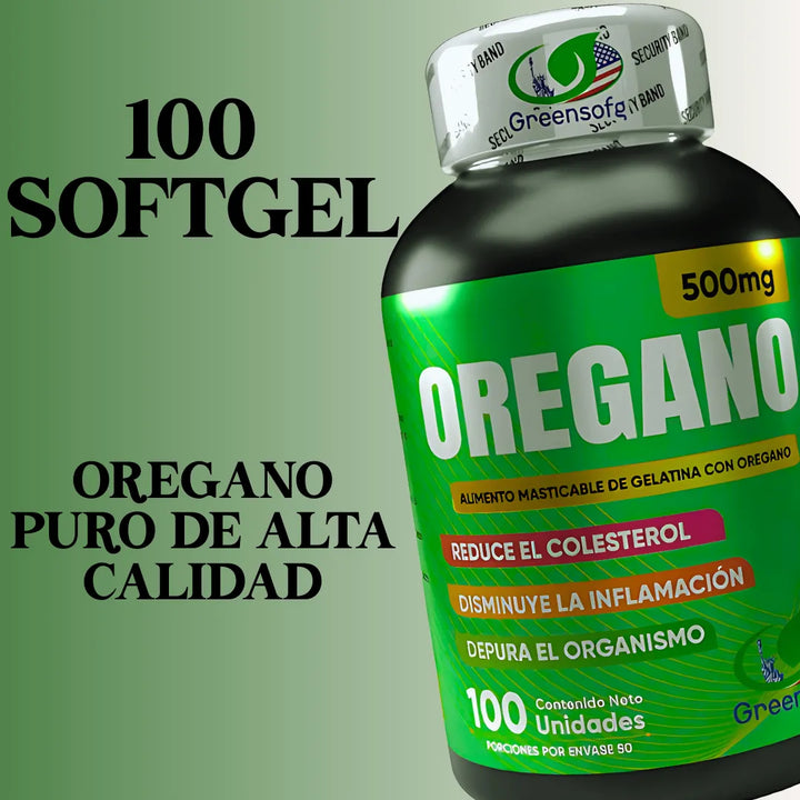 Aceite De Oregano En Capsulas Americano Invima Natural - Imagen 3