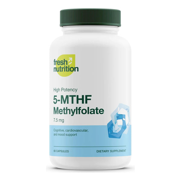 L Metilfolato 7.5 Mg Adn Verificado Biodisponibilidad Superi - Imagen 1