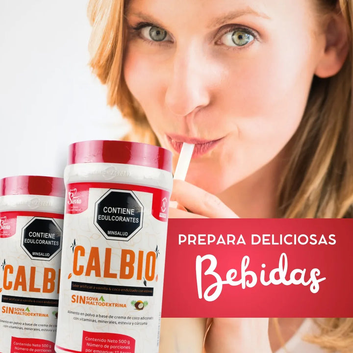 Malteada Cal-bio Nutrition Factory + Gotero Monk Sweet 30ml - Imagen 5