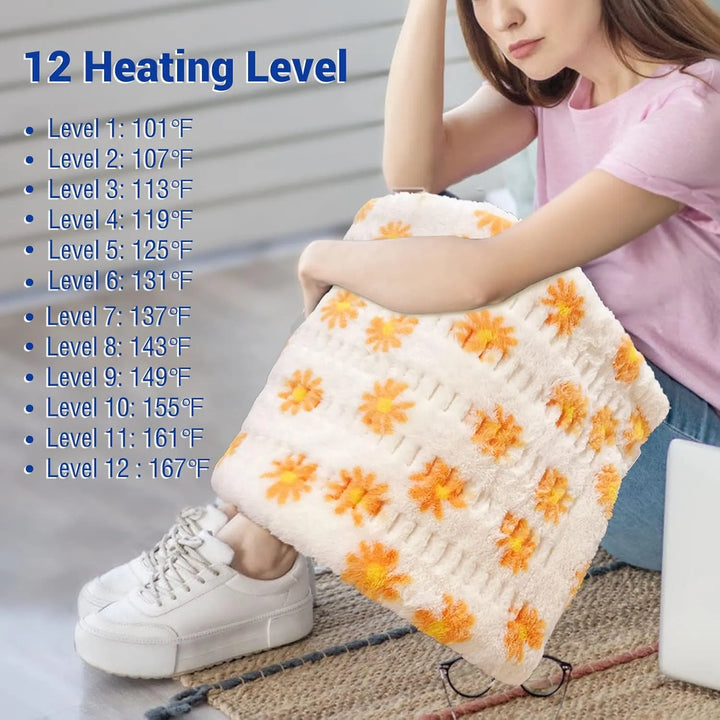 Almohadilla Térmica Xl 30x61cm Para Dolor De Espalda Suave - Imagen 3