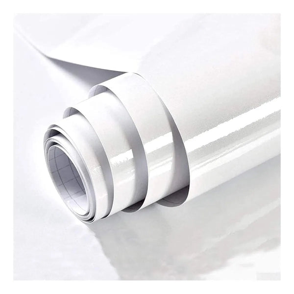 Papel Vinílico Autoadhesivo Para Muebles Brillantes 40 Cm Renovación Fácil Y Duradera