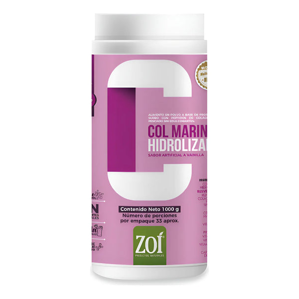 Colageno Marino Hidrolizado 1kg Vainilla - Imagen 1