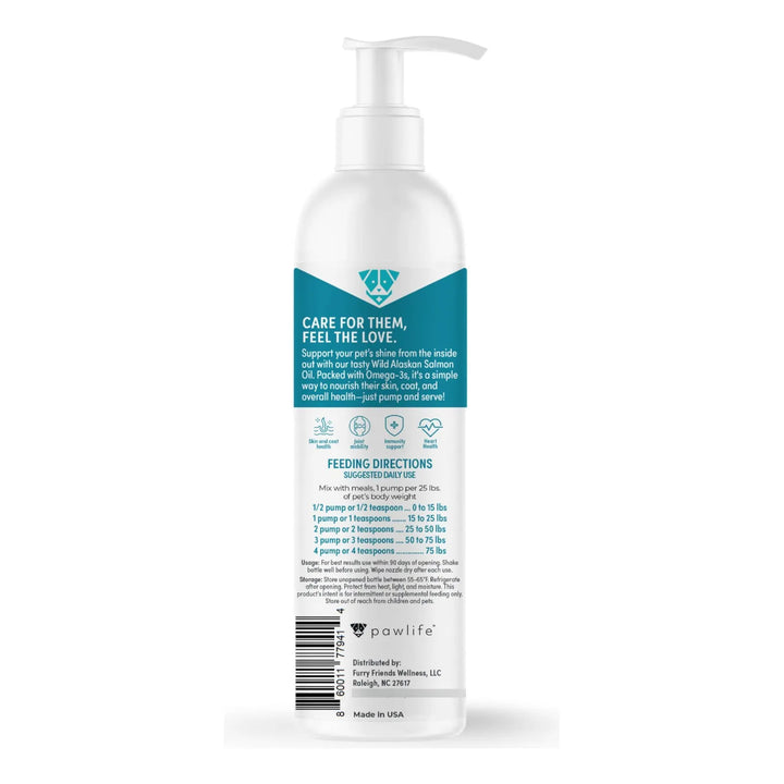 Aceite De Salmón Salvaje De Alaska Para Perros Y Gatos Omega - Imagen 2