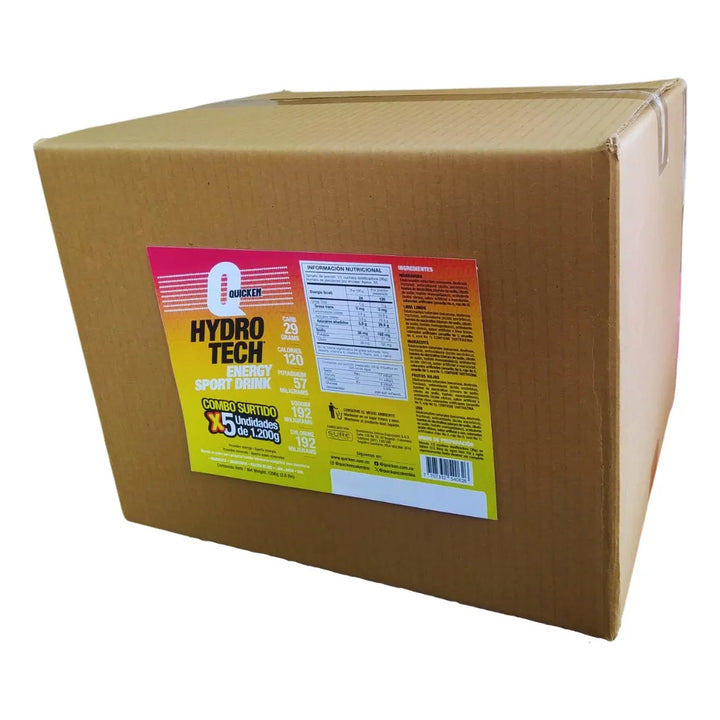 Hidratante Energética Hydrotech 1200g X 5 Shaker Whey - Imagen 7