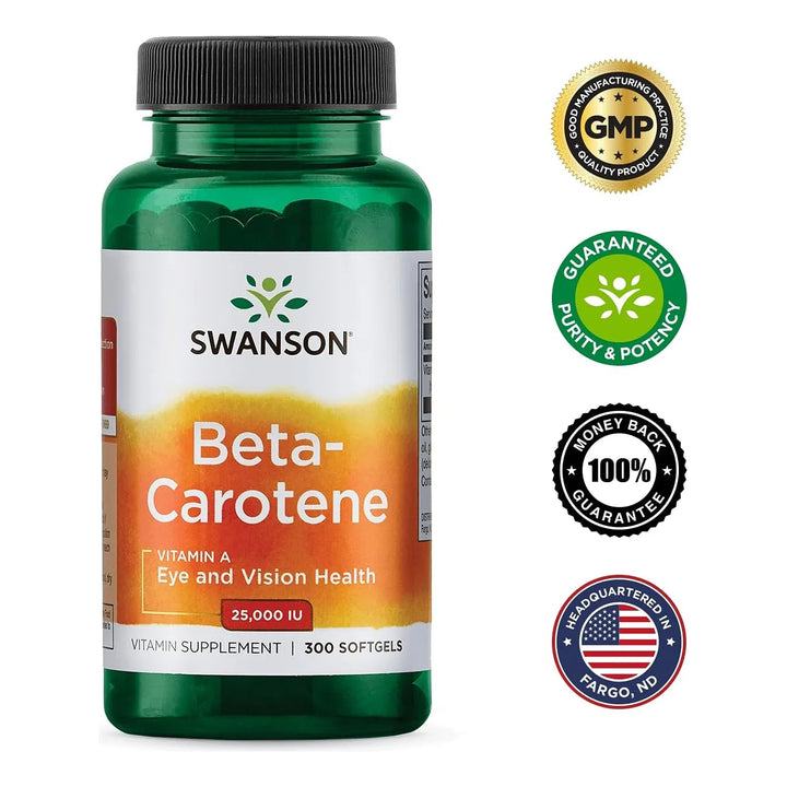 Betacaroteno 7500 Mcg Cápsulas Para Salud Ocular Y Cutánea A - Imagen 7