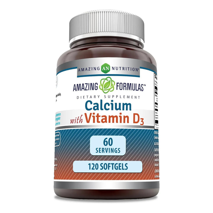 Cápsulas Blandas Calcio Vitamina D3 120 Unidades Fortalecen - Imagen 1