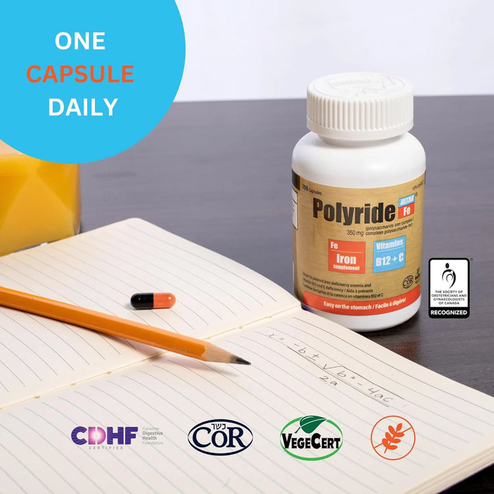 Complejo De Hierro 350 Mg Apoyo Energético Vitamina C 125 Mg - Imagen 4