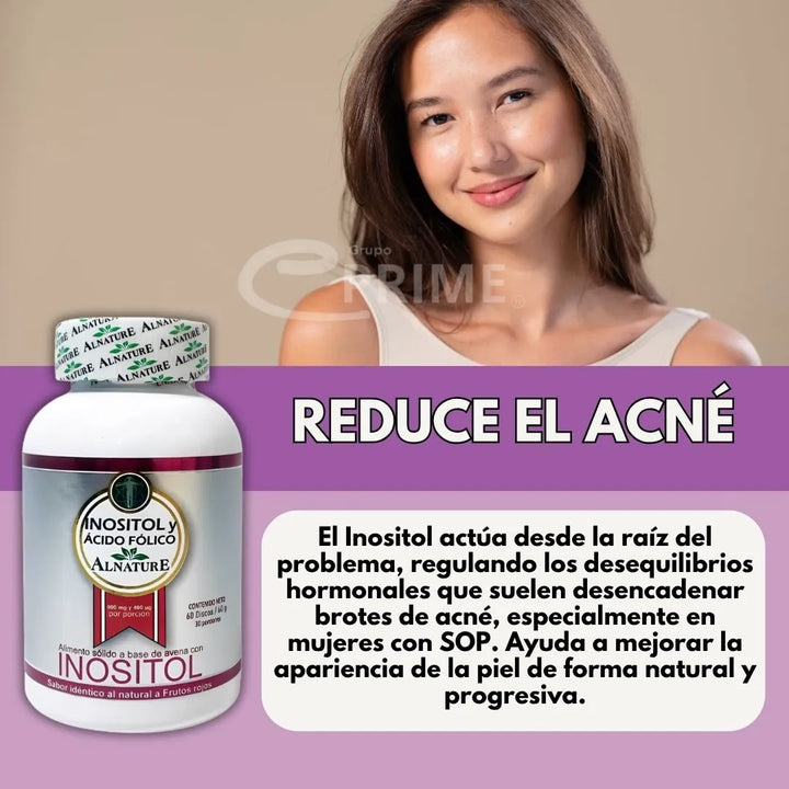 Mio Inositol Myo Acido Folico Natural - Imagen 3