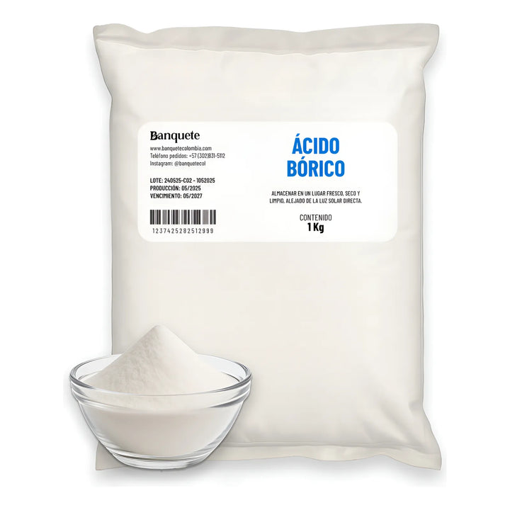 Acido Borico De 1kg 100%calidad - Imagen 1