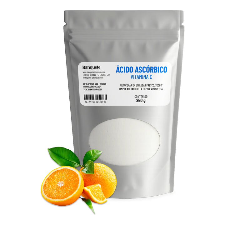 Acido Ascorbico Vitamina C Pura 250gr - Imagen 3