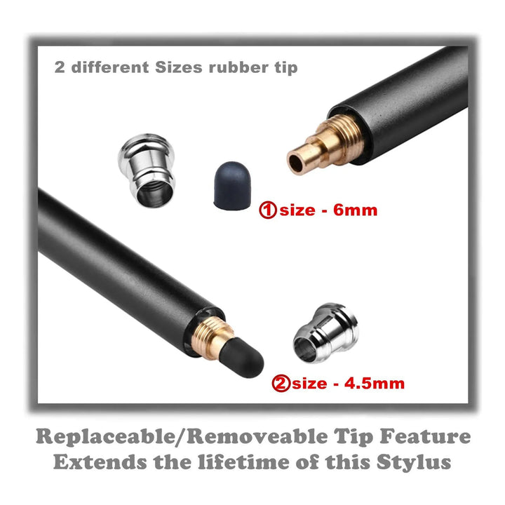 15 Piezas Punta De Repuesto De Caucho Suave 6mm Para Stylus - Imagen 2