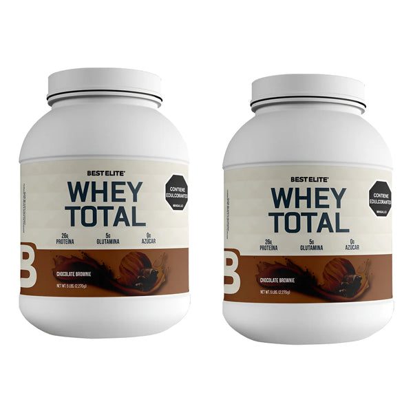 Whey Total 10 Libras Best Elite 10lb 10 Lb Gold - Imagen 1