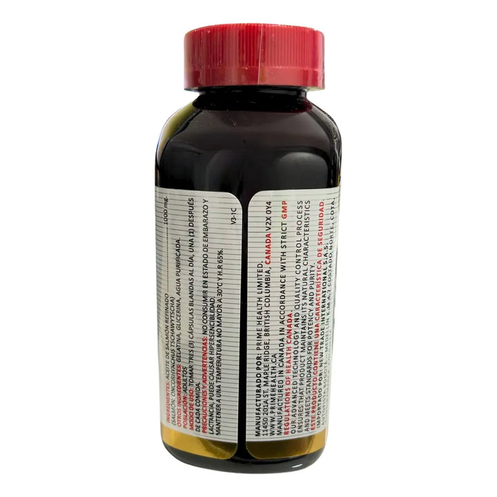 Omega 3 Prime Health X100 1000mg - Imagen 5