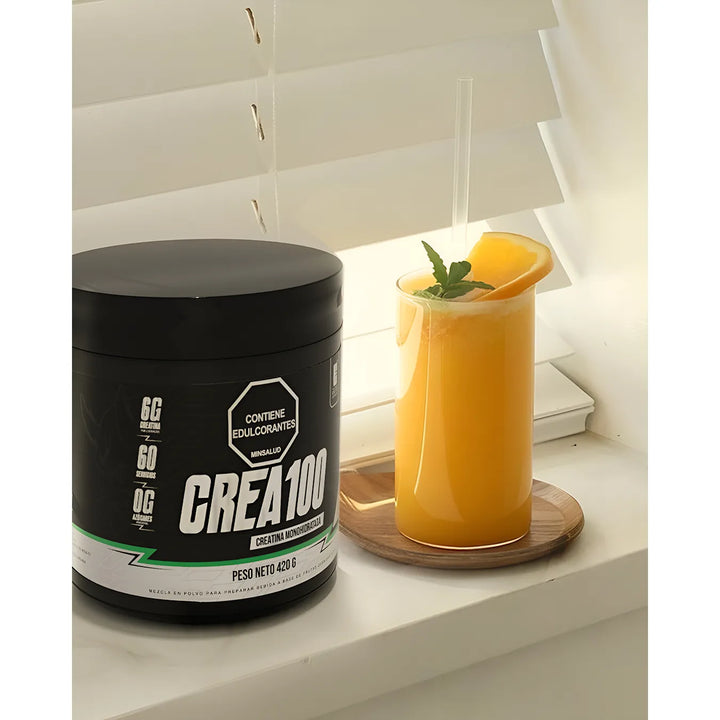 Crea100 Naranja Creatina Monohidrato - Imagen 5