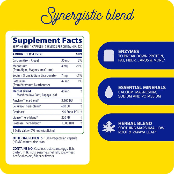 Cápsulas Para Digestión Saludable Y Equilibrio De Ph 120 Uni - Imagen 8