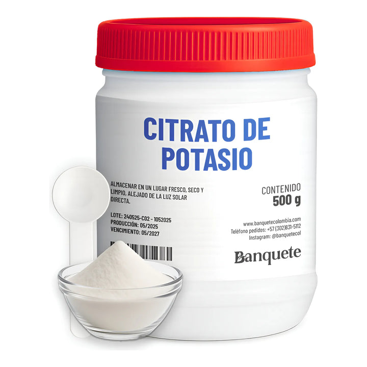 Citrato De Potasio 500gr - Imagen 1