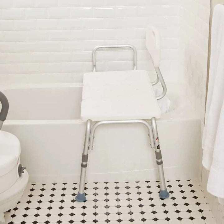 Banco De Ducha Y Bañera Con Patas Ajustables Y Entrada Conve - Imagen 8