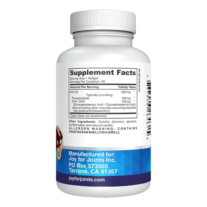 Aceite De Krill Antártico Omega 3 Astaxantina Colina Dha Epa - Imagen 4