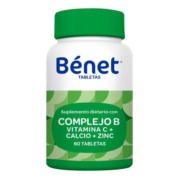 Tabletas Benet Complejo B Natural - Imagen 1