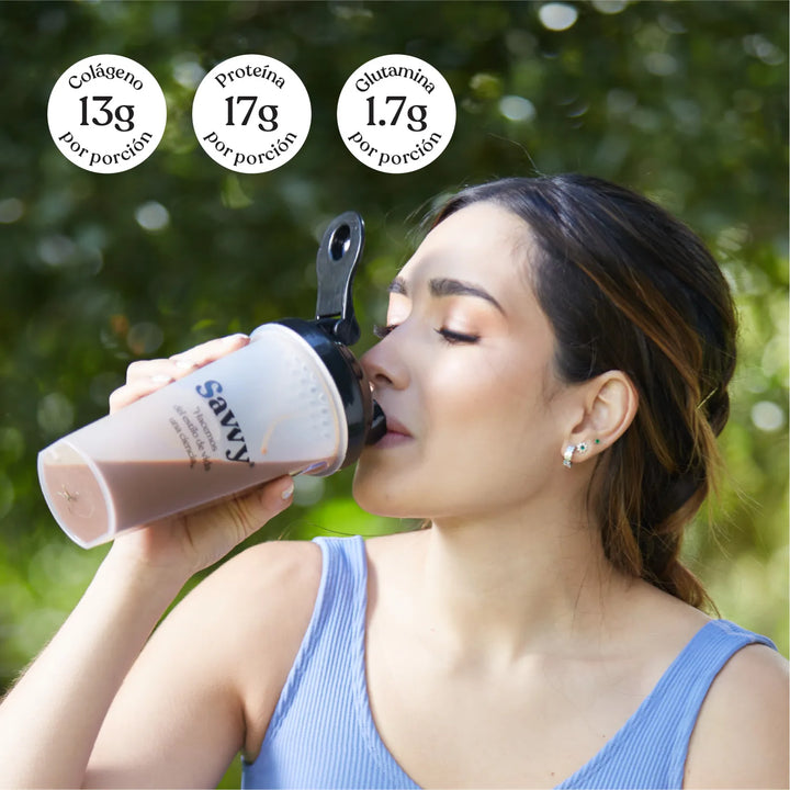 Proteína Chocolate Savvy Bone Broth 560g - Imagen 5