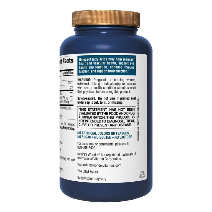 Aceite De Pescado 1100 Mg Omega 3 Epa Dha Cápsulas Blandas 1 - Imagen 8