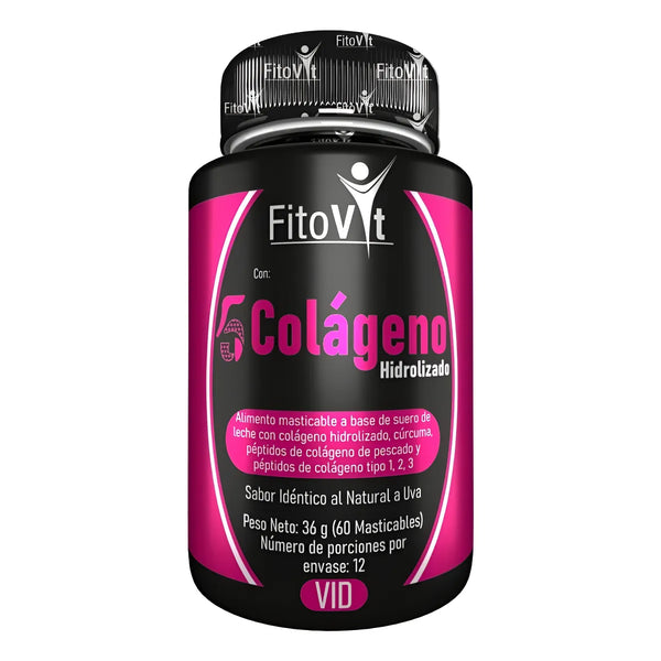 5 Cólagenos Hidrolizado Fitovit Uva - Imagen 1