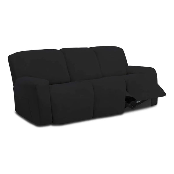 Funda Elastica Microfibra Para Sofa Reclinable Seccional 3 Cuerpos Proteccion Lavable