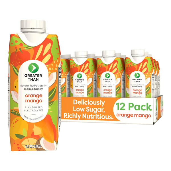 Agua De Coco Con Frutas Para Lactancia Mango Naranja Hidrata - Imagen 1