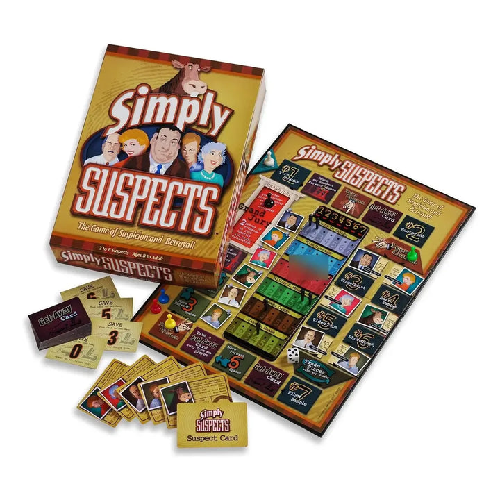 Juego De Mesa De Estrategia Simply Suspects Spy Alley Para 2 A 6 Jugad ...