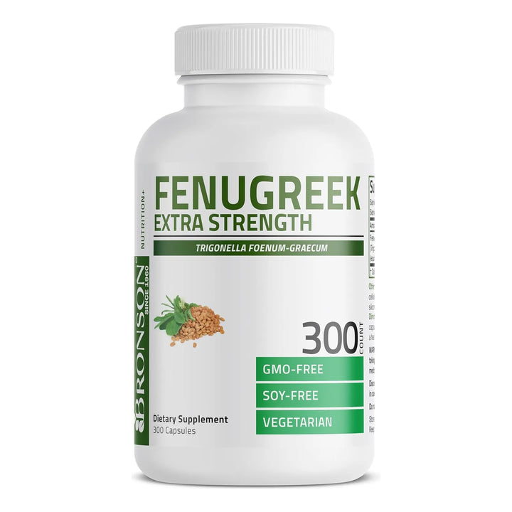 Cápsulas De Polvo De Semillas De Fenogreco Extra Fuerte 300 - Imagen 3