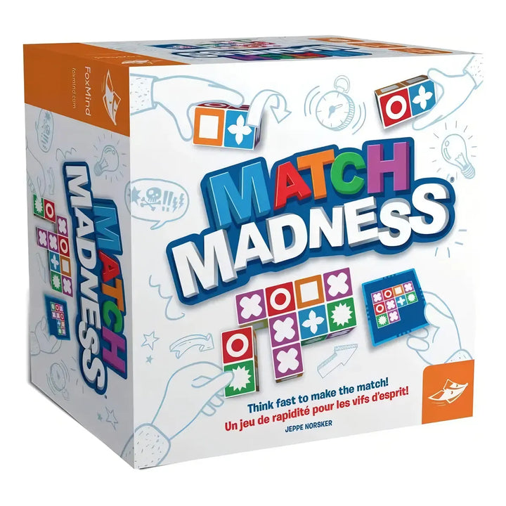 Juego De Mesa Foxmind Match Madness Reconocimiento Visual Destreza Ráp ...