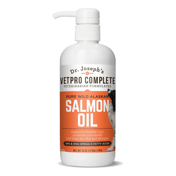 Aceite De Salmón Puro De Alaska Para Mascotas 475 Ml Omega 3